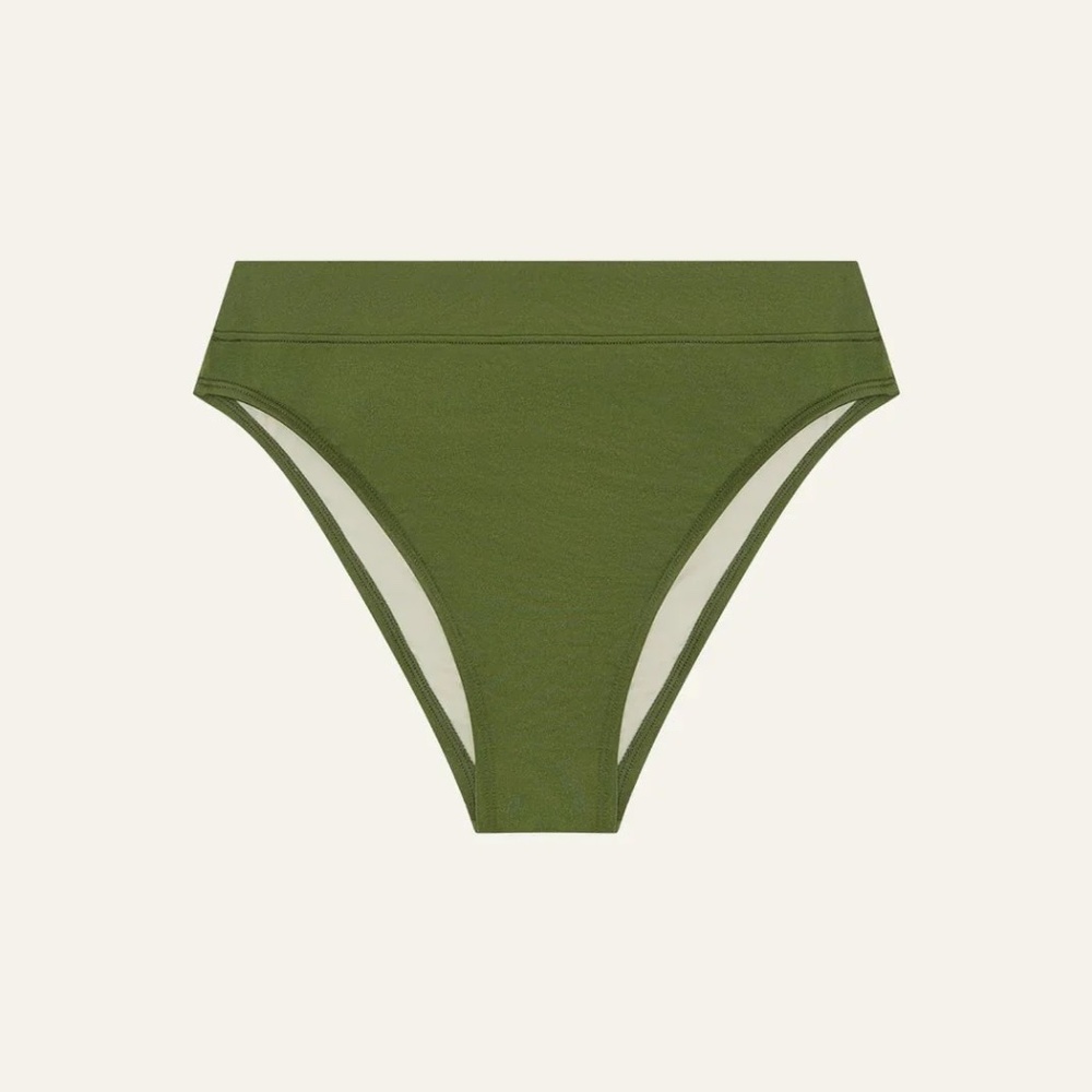 NWT Mid High Cut Pant -Olivine